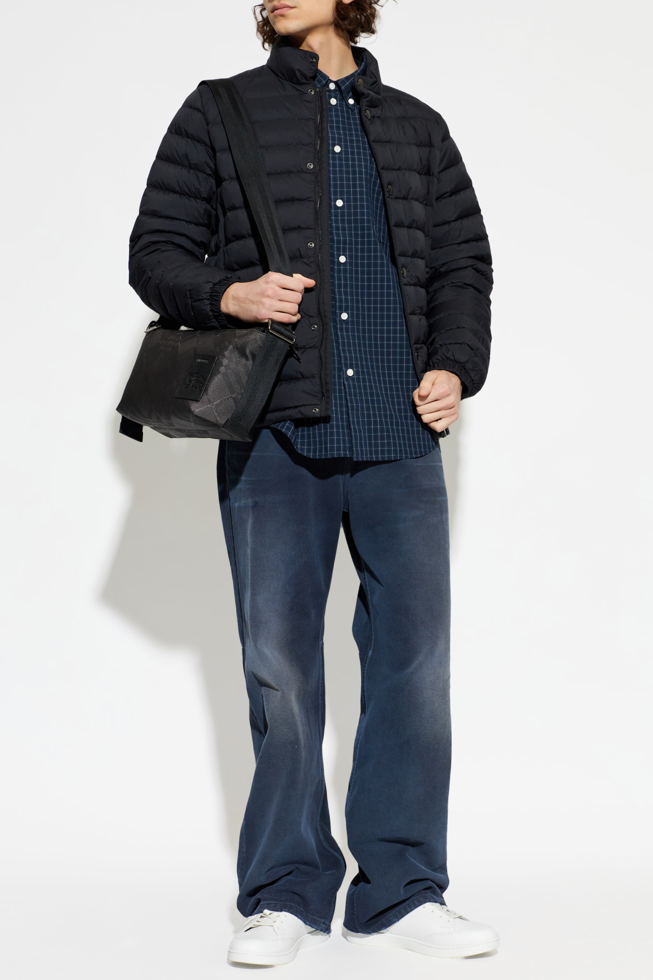BURBERRY ダウンラグ 150x70cm Burberry 'Durham' down jacket | Men's | Vitkac